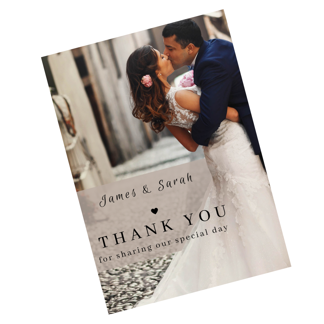 Thank You Cards (Design Only)
